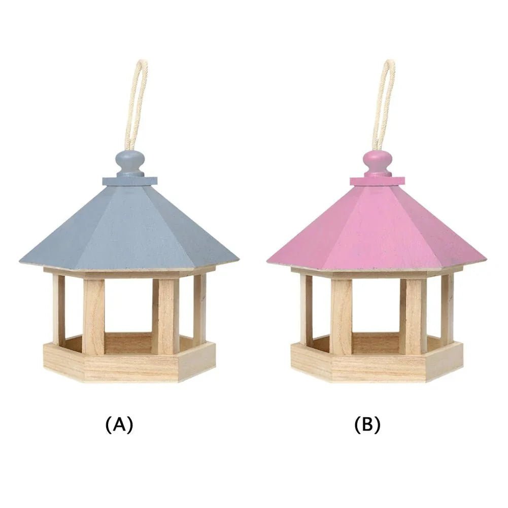 Create a Bird Lover’s Paradise: The Wooden Bird Feeder That’s a Feeder, Birdhouse, and Garden Decor in One - Checkouts UK