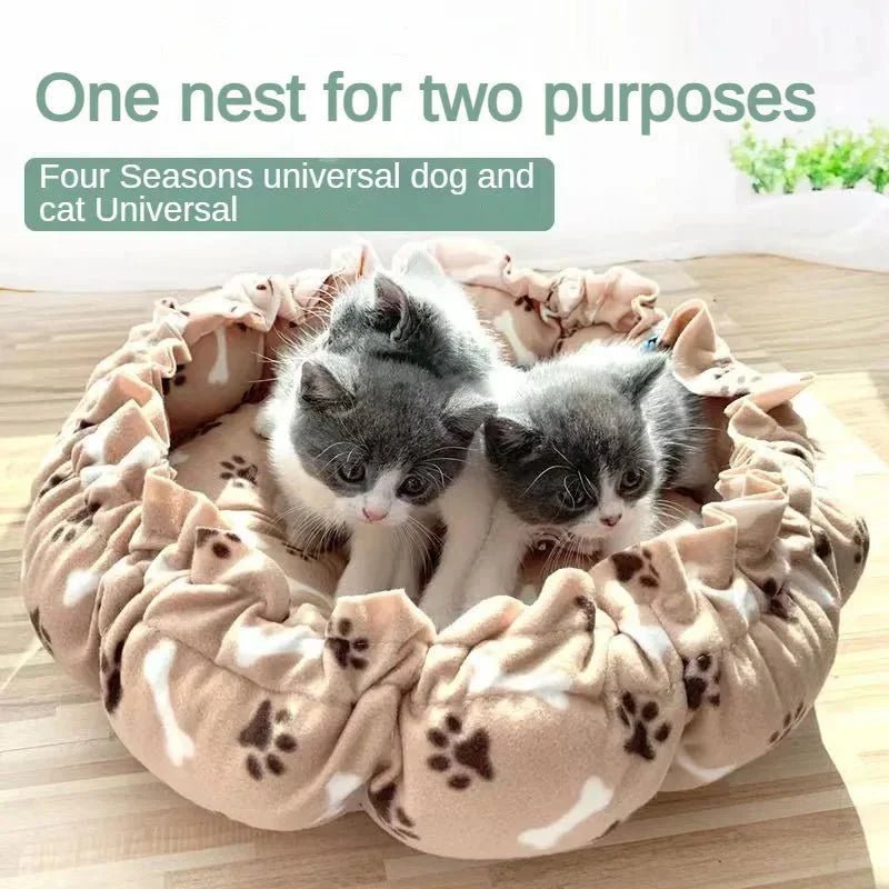 🎄 Holiday Gifting for Pets? This Soft Warm Bed Is All They Want! 🐶🎁 - Checkouts USA