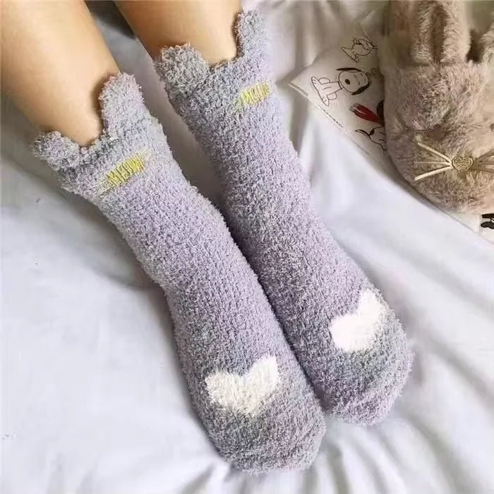 10 Pairs Women Cartoon Patterned Socks Trendy And Fashionable Versatile Socks Lightweight Breathable Comfortable Casual Socks - Checkouts UK