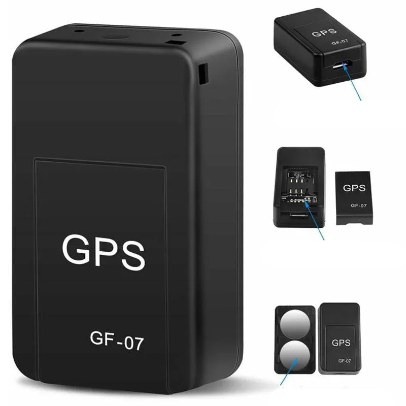 1/2/3pcs Car Mini GPS Tracker Anti - Theft Locator Real Time Tracking SIM Positioner Magnetic Mount Anti - Theft Tracker GF - 07 - Checkouts UK