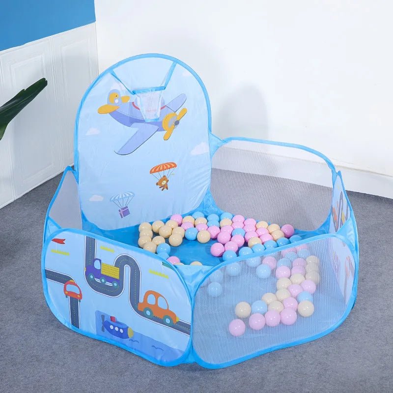 1.2M Ball Pool with Basket Children Toy Indoor Ocean Ball Pit Playpen Tent Outdoor Toys for Children Ballenbak Dropshipping - Checkouts UK