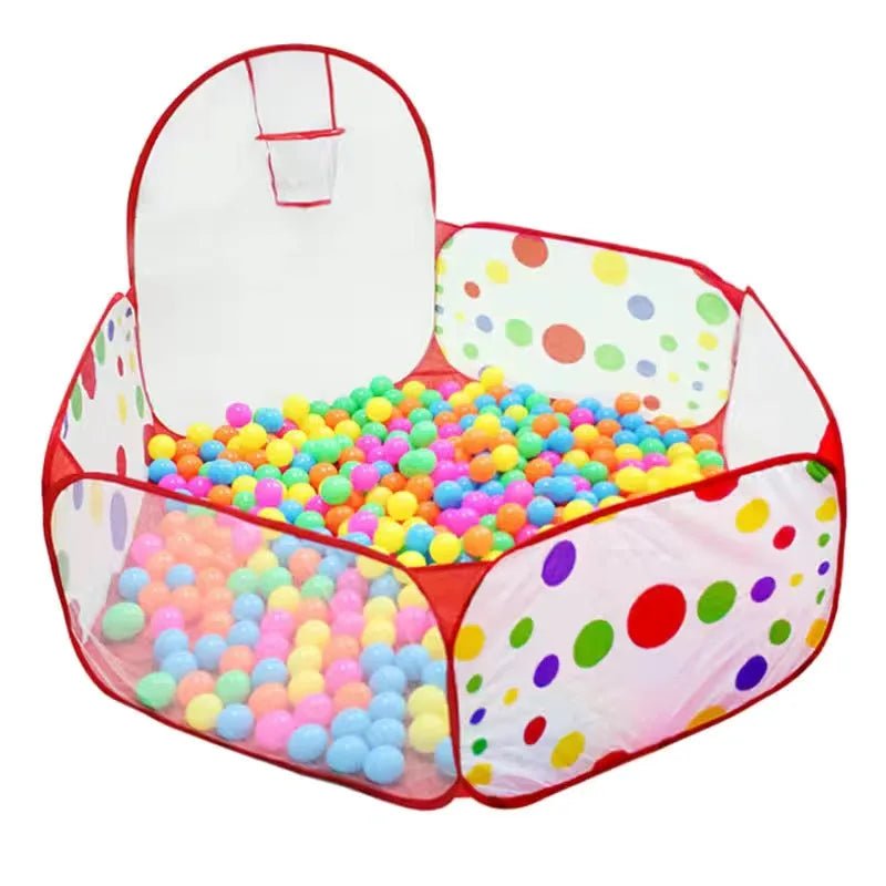 1.2M Ball Pool with Basket Children Toy Indoor Ocean Ball Pit Playpen Tent Outdoor Toys for Children Ballenbak Dropshipping - Checkouts UK