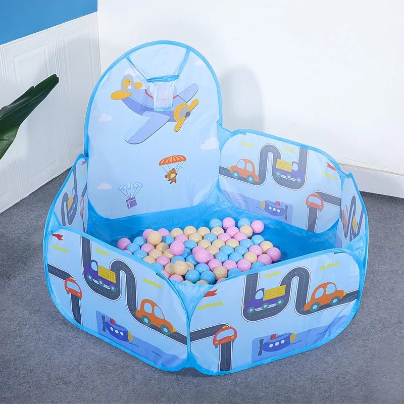 1.2M Ball Pool with Basket Children Toy Indoor Ocean Ball Pit Playpen Tent Outdoor Toys for Children Ballenbak Dropshipping - Checkouts UK