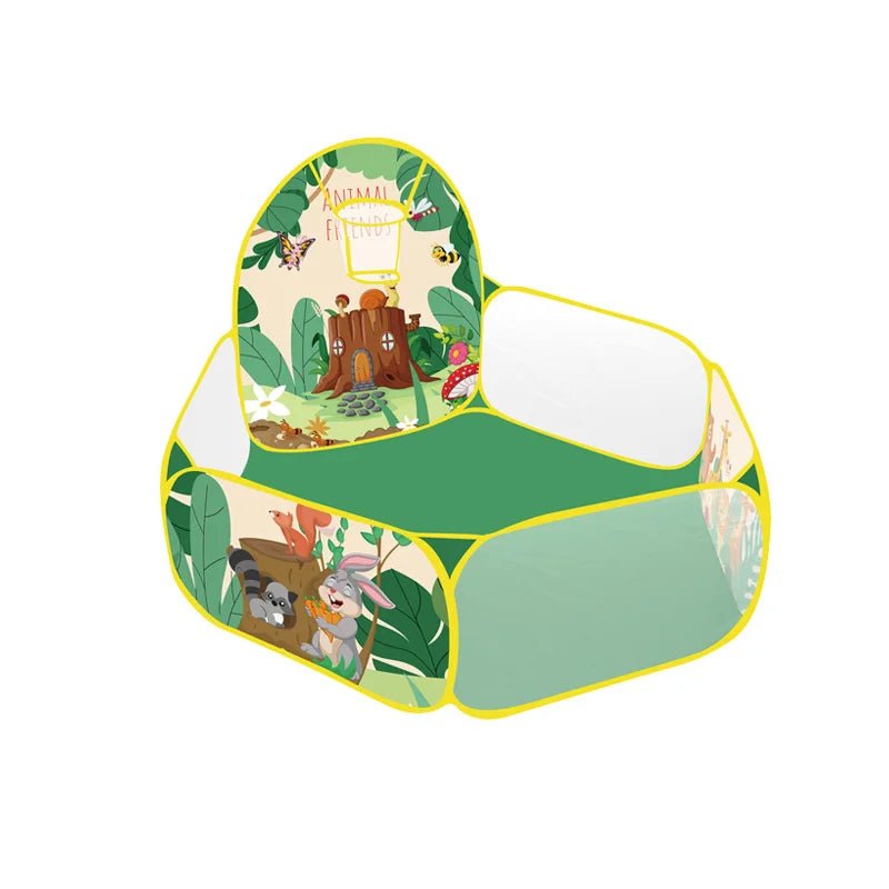 1.2M Ball Pool with Basket Children Toy Indoor Ocean Ball Pit Playpen Tent Outdoor Toys for Children Ballenbak Dropshipping - Checkouts UK