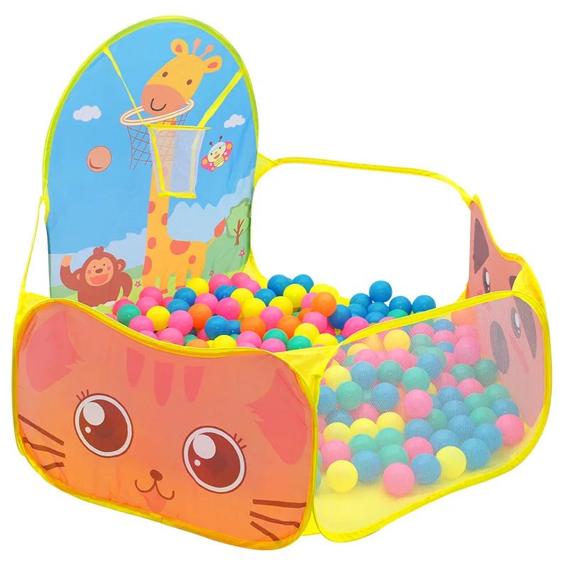 1.2M Ball Pool with Basket Children Toy Indoor Ocean Ball Pit Playpen Tent Outdoor Toys for Children Ballenbak Dropshipping - Checkouts UK