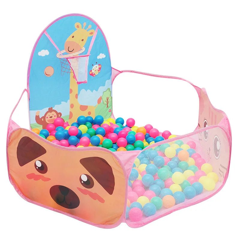 1.2M Ball Pool with Basket Children Toy Indoor Ocean Ball Pit Playpen Tent Outdoor Toys for Children Ballenbak Dropshipping - Checkouts UK