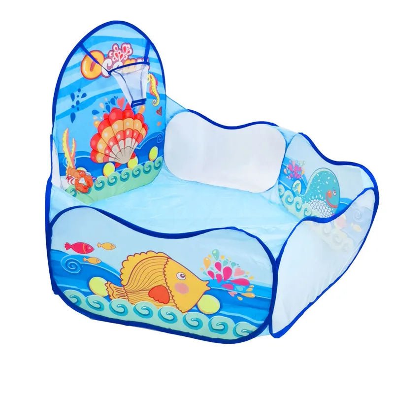 1.2M Ball Pool with Basket Children Toy Indoor Ocean Ball Pit Playpen Tent Outdoor Toys for Children Ballenbak Dropshipping - Checkouts UK