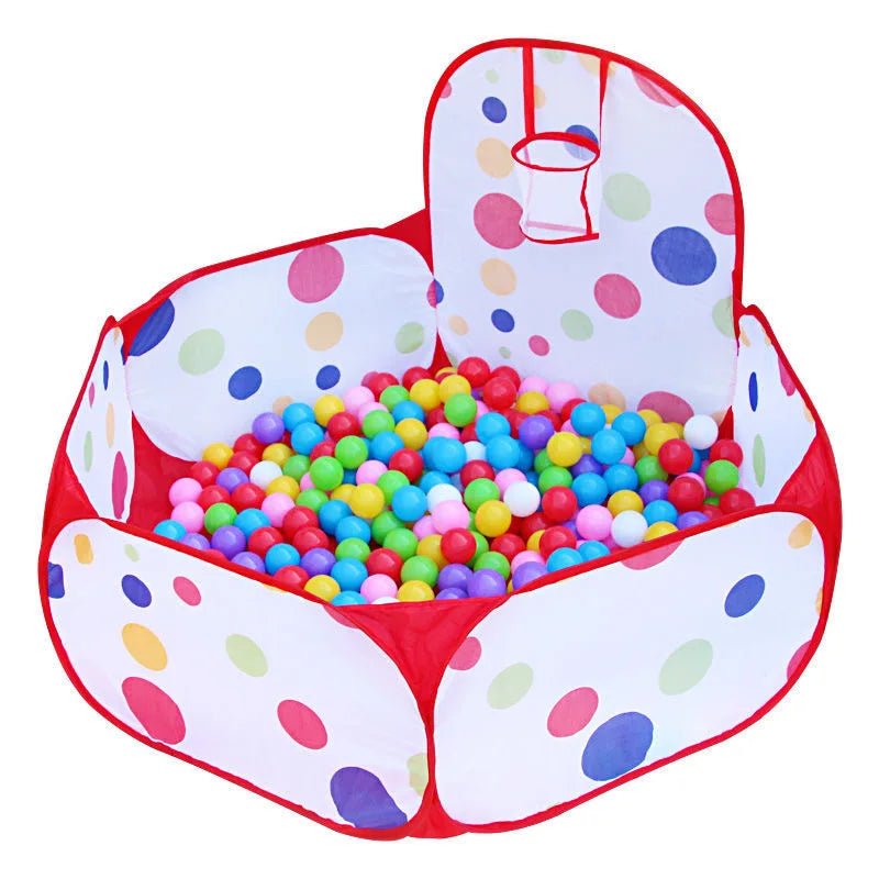 1.2M Ball Pool with Basket Children Toy Indoor Ocean Ball Pit Playpen Tent Outdoor Toys for Children Ballenbak Dropshipping - Checkouts UK