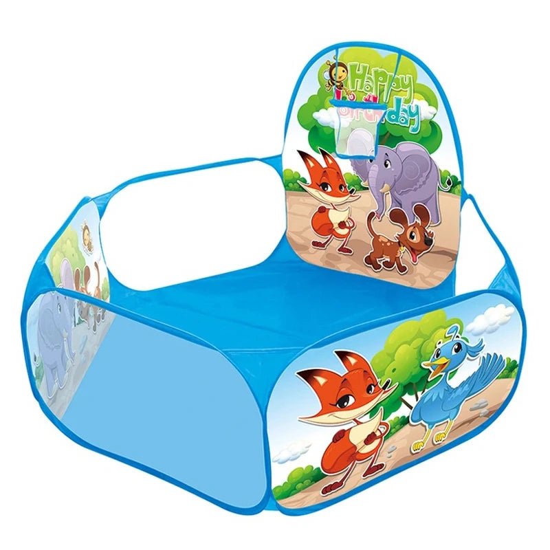 1.2M Ball Pool with Basket Children Toy Indoor Ocean Ball Pit Playpen Tent Outdoor Toys for Children Ballenbak Dropshipping - Checkouts UK