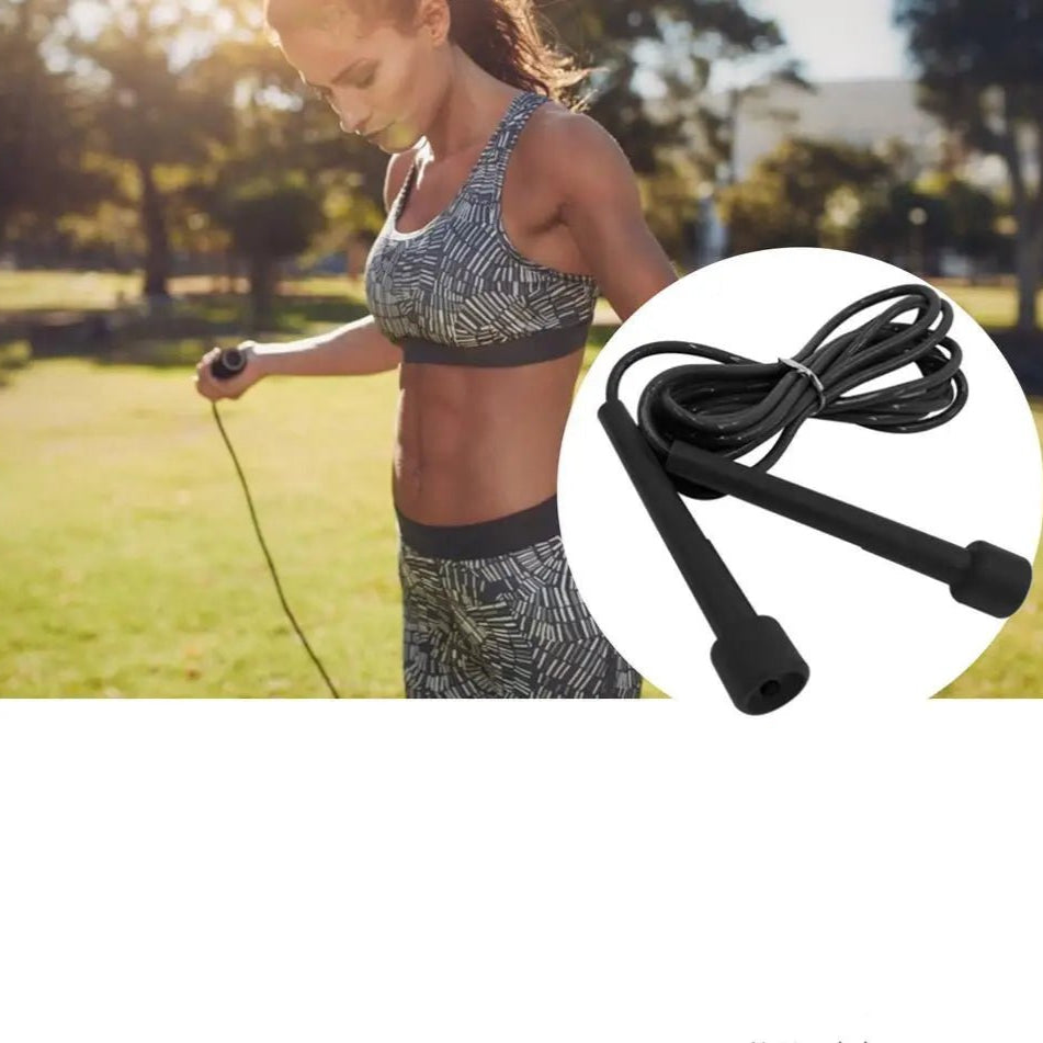 1PC 2.8M Speed Jump Rope Professional Children Adult Gym PVC Jumping Rope Adjustable Fitness Equipment Muscle Boxing Training - Checkouts UK