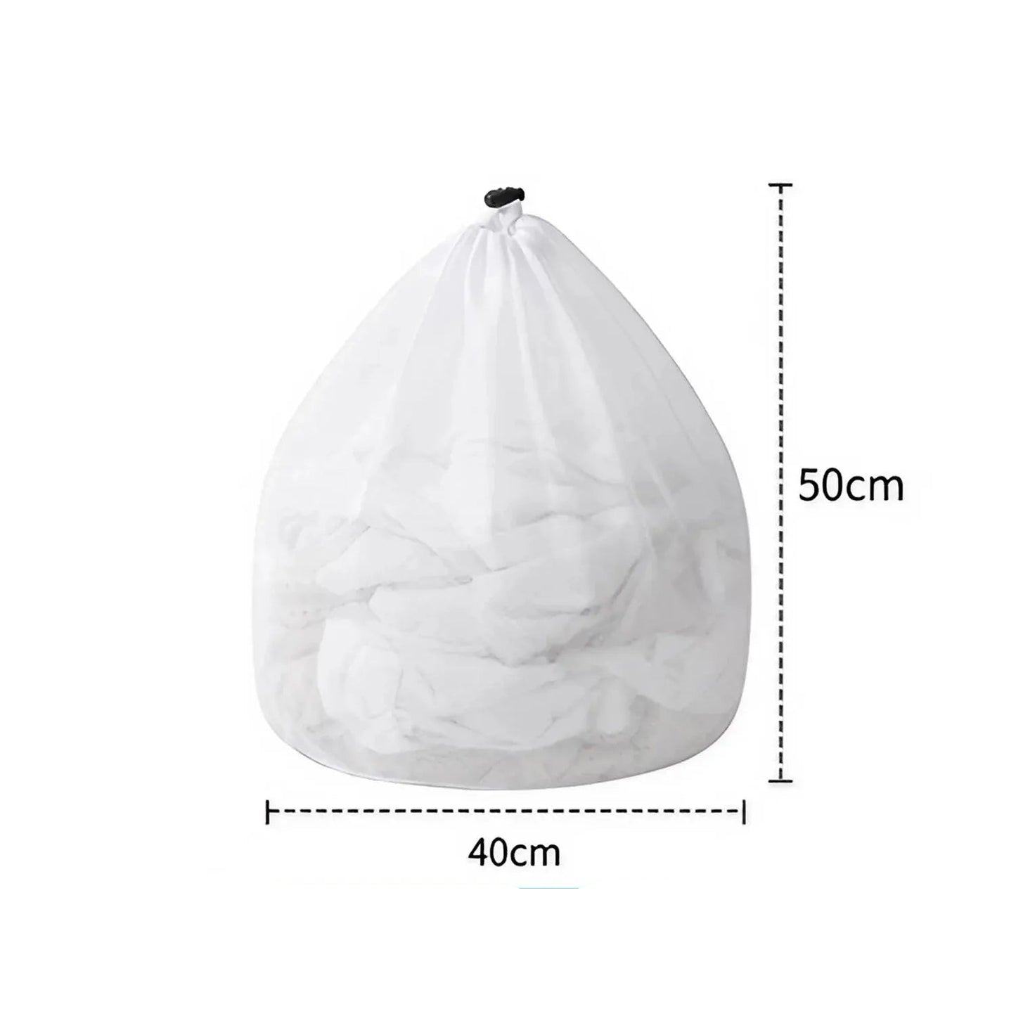 1PC Mesh Laundry Bag - Machine Washable Drawstring Design Travel Wash Bag for Blouses, Hosiery, Stockings, and Underwear - Checkouts UK
