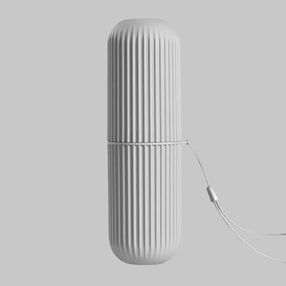1pc Portable Toothbrush Cup Bathroom Toothpaste Holder Storage Case Box Organizer Travel Toiletries Storage Cup New Creative - Checkouts UK