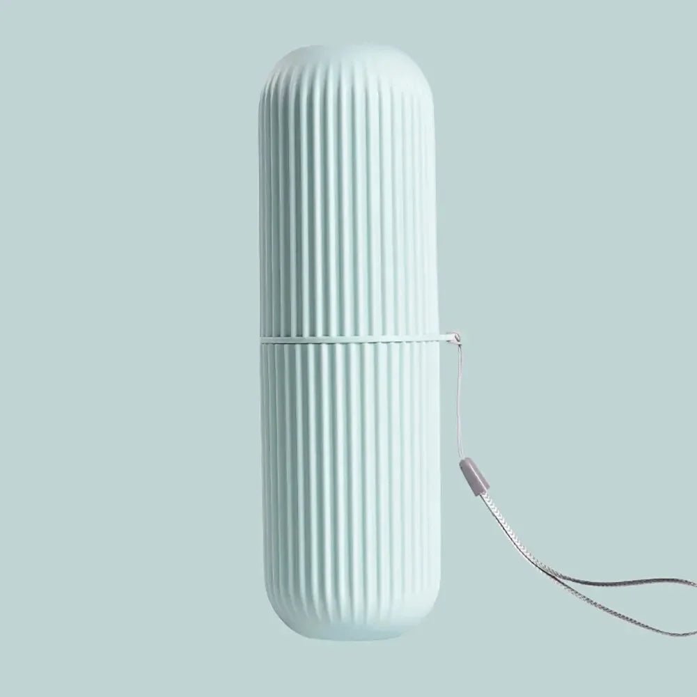 1pc Portable Toothbrush Cup Bathroom Toothpaste Holder Storage Case Box Organizer Travel Toiletries Storage Cup New Creative - Checkouts UK