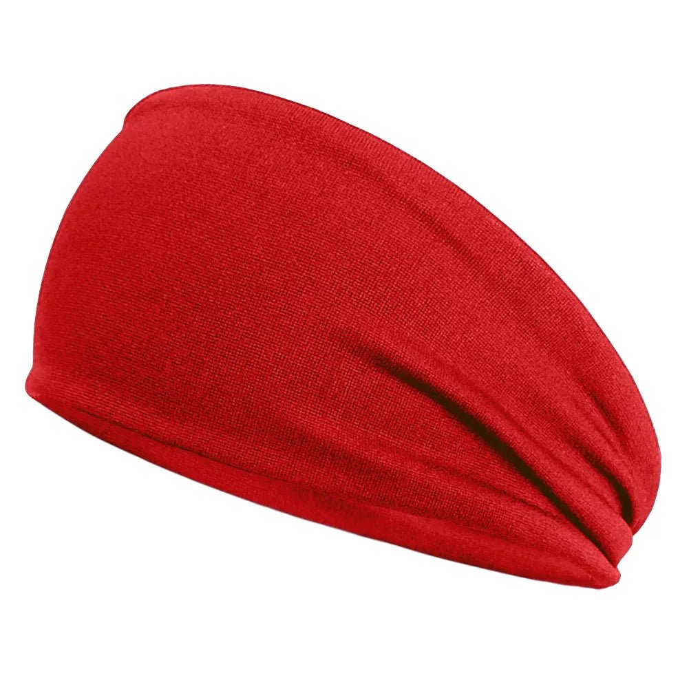 1PC Sports Headband Running Fitness Sweatband Quick - Dry Elastic Absorbent Men Women Cycling Jog Tennis Yoga Gym Hair Bandage - Checkouts UK