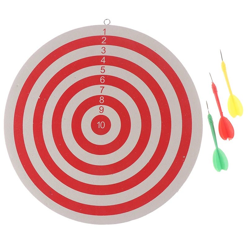 1Set Dart Board Darts Game Set Perfect for Cave Game Room Kids Decoration - Checkouts UK