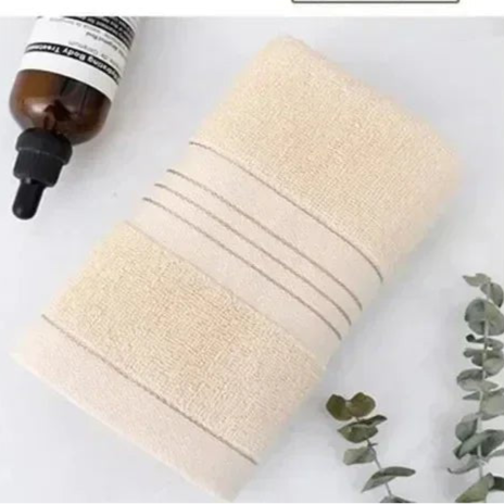 2 Towels Thickened Absorbent Towel Pure Cotton Quick Absorbent Soft Quick Dry Thickened Face Towel - Checkouts UK