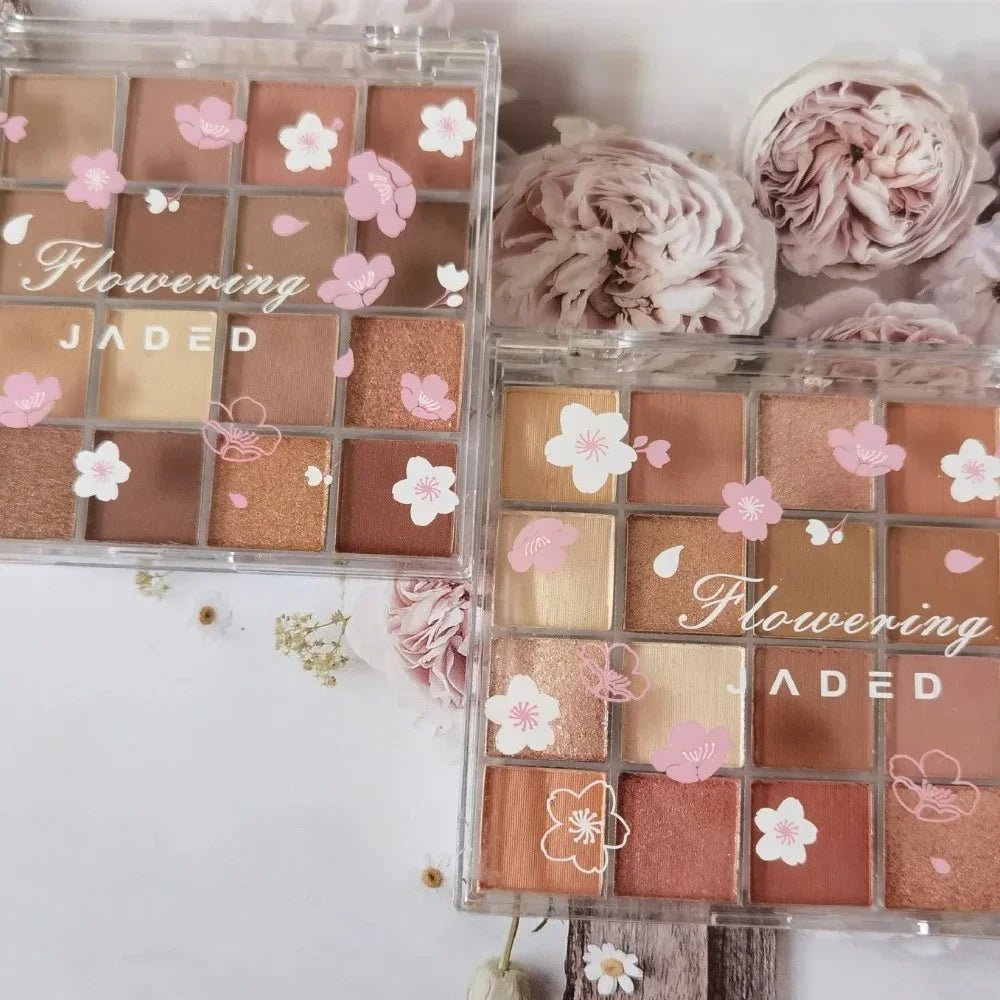 20 Color Eyeshadow Palette Pearly Glitter Eyeshadows Shiny Eye Shadow Pallet Makeup Pigmentos Para Ojos Cosmetic Earth Color - Checkouts UK