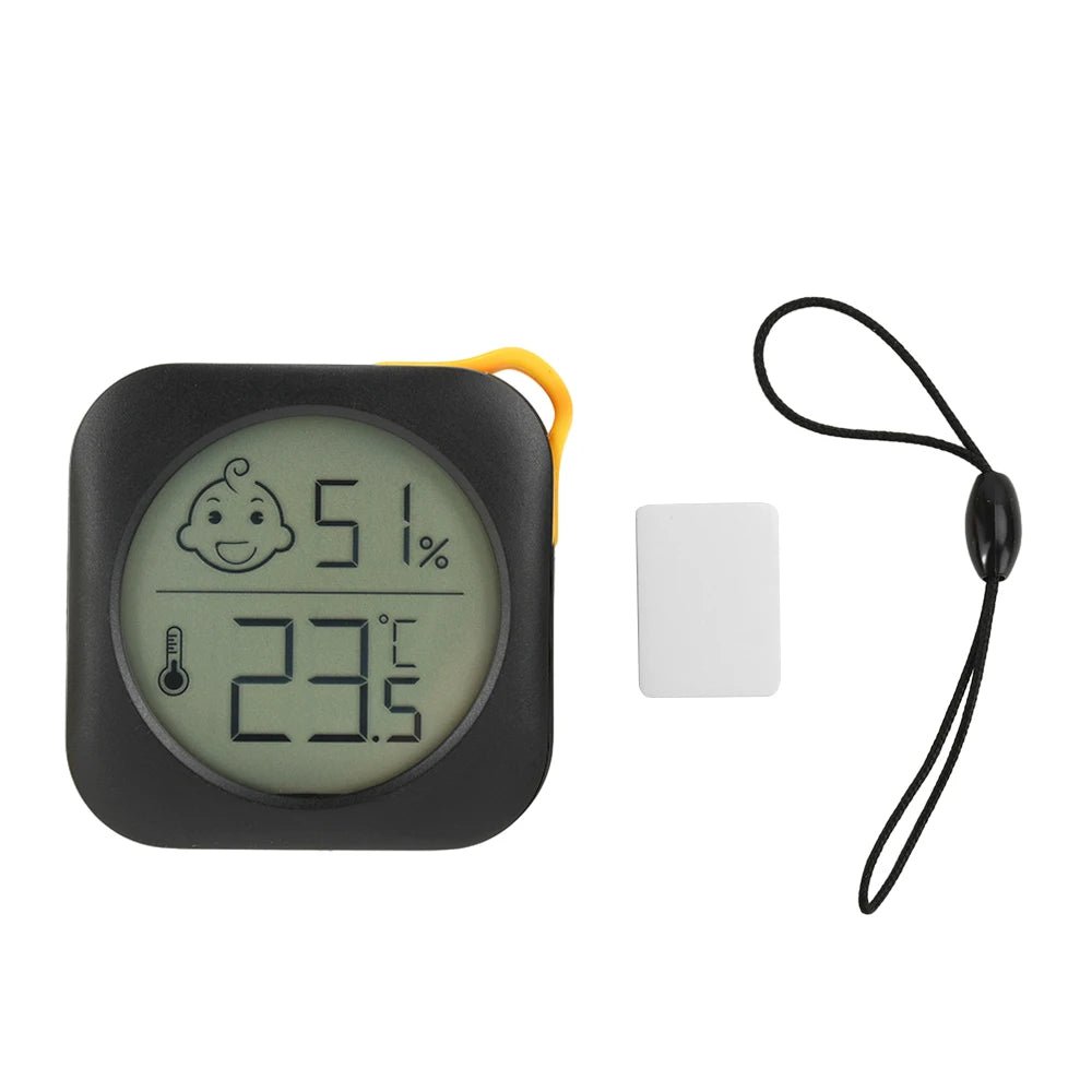 - 20~60℃ LCD Digital Electronic Temperature Humidity Meter Detector Indoor Comfort Expression Display Thermometer Hygrometer - Checkouts UK