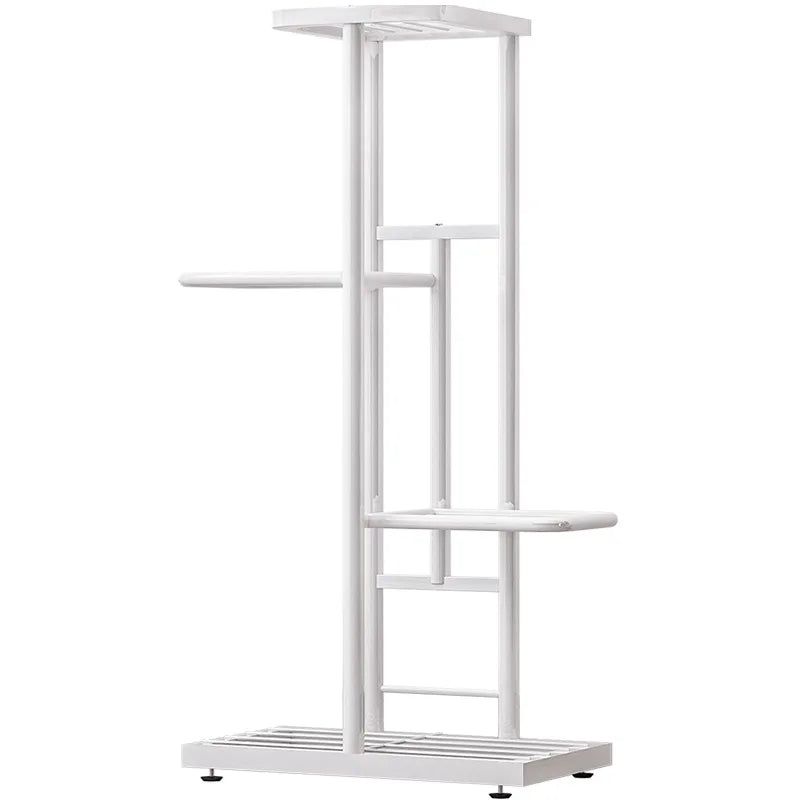 4 Tier 5 Potted Plant Stand Multiple Flower Pot Holder Shelves Planter Rack Storage Organizer Display for Indoor Garden Balcony - Checkouts UK