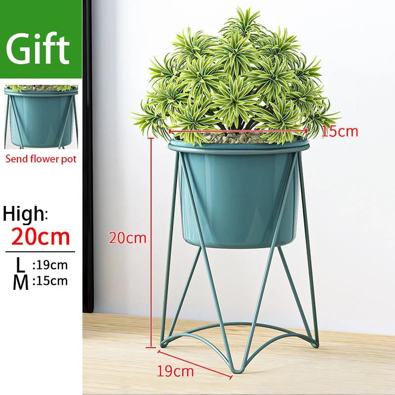 4 Tier 5 Potted Plant Stand Multiple Flower Pot Holder Shelves Planter Rack Storage Organizer Display for Indoor Garden Balcony - Checkouts UK