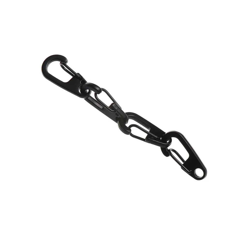 4/10Pcs Carabiner D - Ring Key Chain Spring Clips Mini Aluminium Alloy Hang Buckle Survival EDC Gear Outdoor Camping Keyring Tool - Checkouts UK