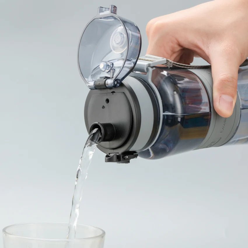 500/1000ml Sports Water Bottles BPA Free Portable Leakproof Shaker Outdoor Tour Gym Drink Bottle Eco - friendly Plastic Coffee Cup - Checkouts UK