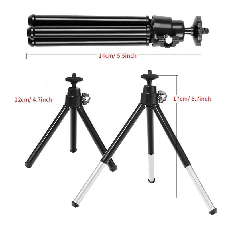 6inch Ring Light with Tripod Led Bright Ring Lamp Light Rim Song Lighting for Photography Selfie Ringlight Right Ligth - Checkouts UK
