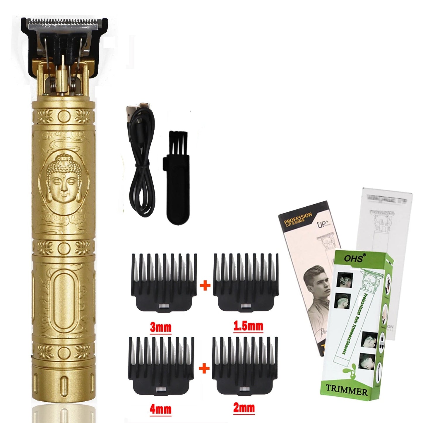T9 Hair Clipper Repair Beard Shaving Body Hair Trimmer Clippers Electric Machine Men Haircut Machine 0mm Barber Shaver