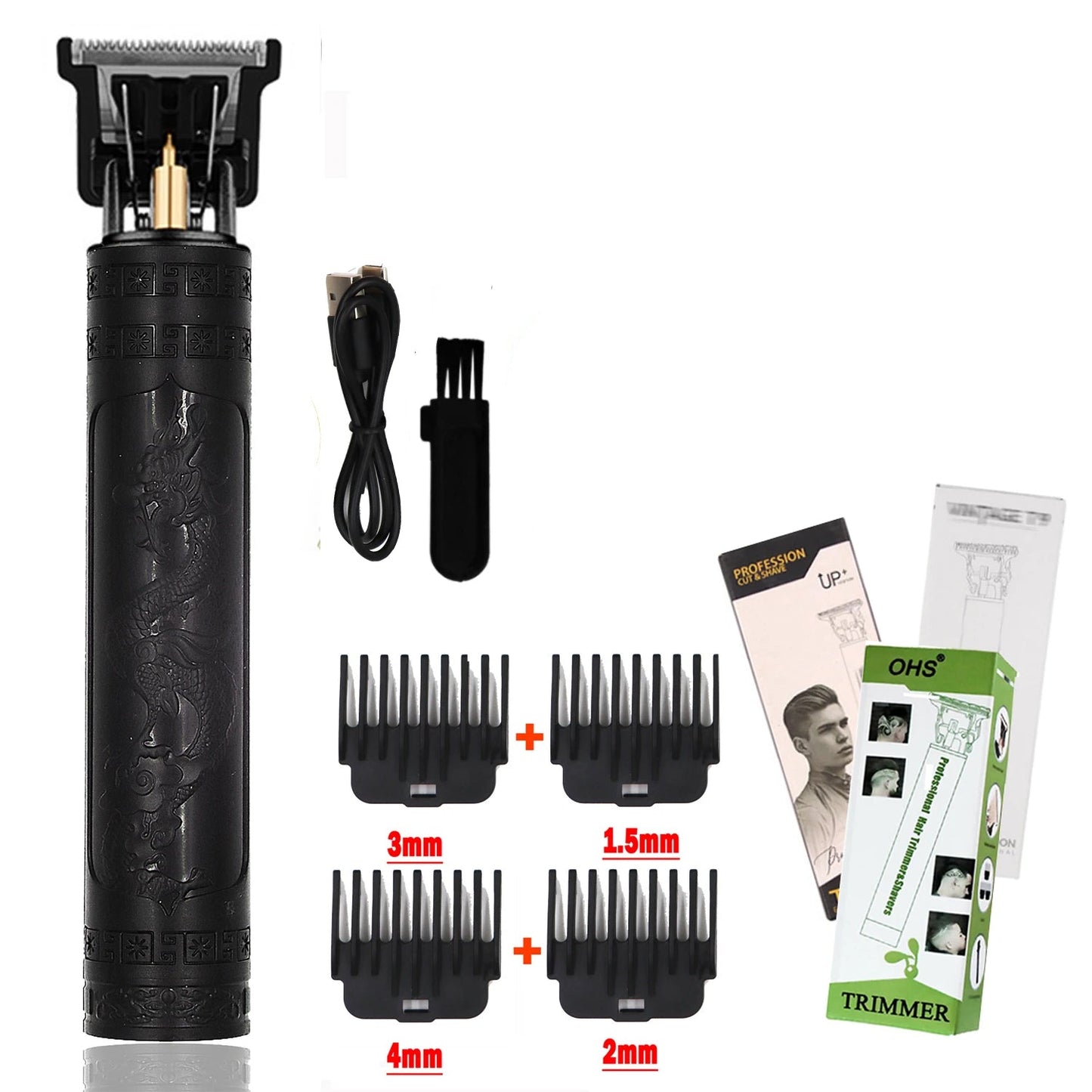 T9 Hair Clipper Repair Beard Shaving Body Hair Trimmer Clippers Electric Machine Men Haircut Machine 0mm Barber Shaver