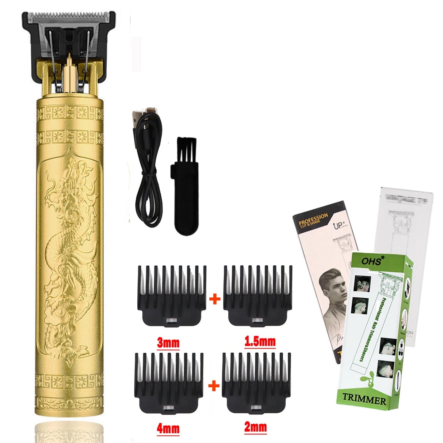 T9 Hair Clipper Repair Beard Shaving Body Hair Trimmer Clippers Electric Machine Men Haircut Machine 0mm Barber Shaver