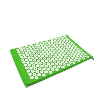 Acupressure Mat Sensi Massage Mat Pillow Set applicator for Neck Foot Yoga Mat with Needle Back Cushion - Checkouts UK