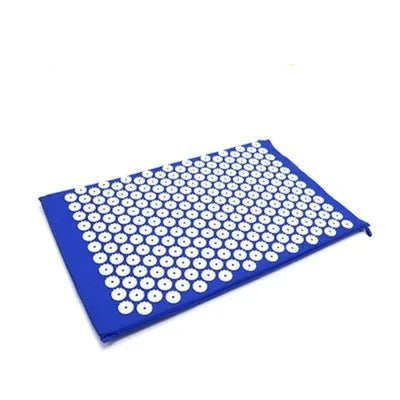 Acupressure Mat Sensi Massage Mat Pillow Set applicator for Neck Foot Yoga Mat with Needle Back Cushion - Checkouts UK
