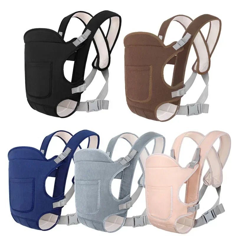 Baby Going Out Safety Sling Carrier Multifunctional Shoulder Baby Carrier Four Methods Front and Back Versatile for All Seasons - Checkouts UK
