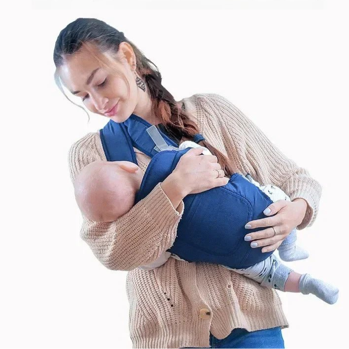 Baby Going Out Safety Sling Carrier Multifunctional Shoulder Baby Carrier Four Methods Front and Back Versatile for All Seasons - Checkouts UK