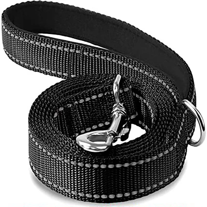 Cats Dogs Harness Collar Lead Strap Night Reflection Dog Pet Towing Rope 1.2/1.5/1.8m Guard Rope Pet Walking Training Leash - Checkouts UK