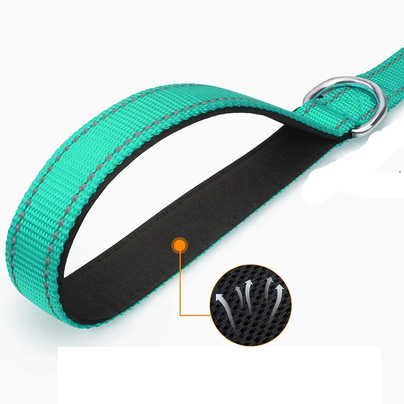 Cats Dogs Harness Collar Lead Strap Night Reflection Dog Pet Towing Rope 1.2/1.5/1.8m Guard Rope Pet Walking Training Leash - Checkouts UK