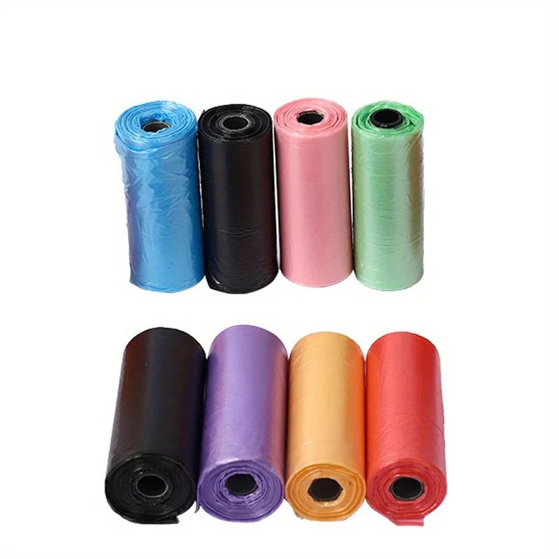 Colorful Bone - Shaped Dog Poop Bag Dispensers With 1 Disposable Bags, Portable Pet Waste Holder, For Outdoor Walks And Training - Furbury