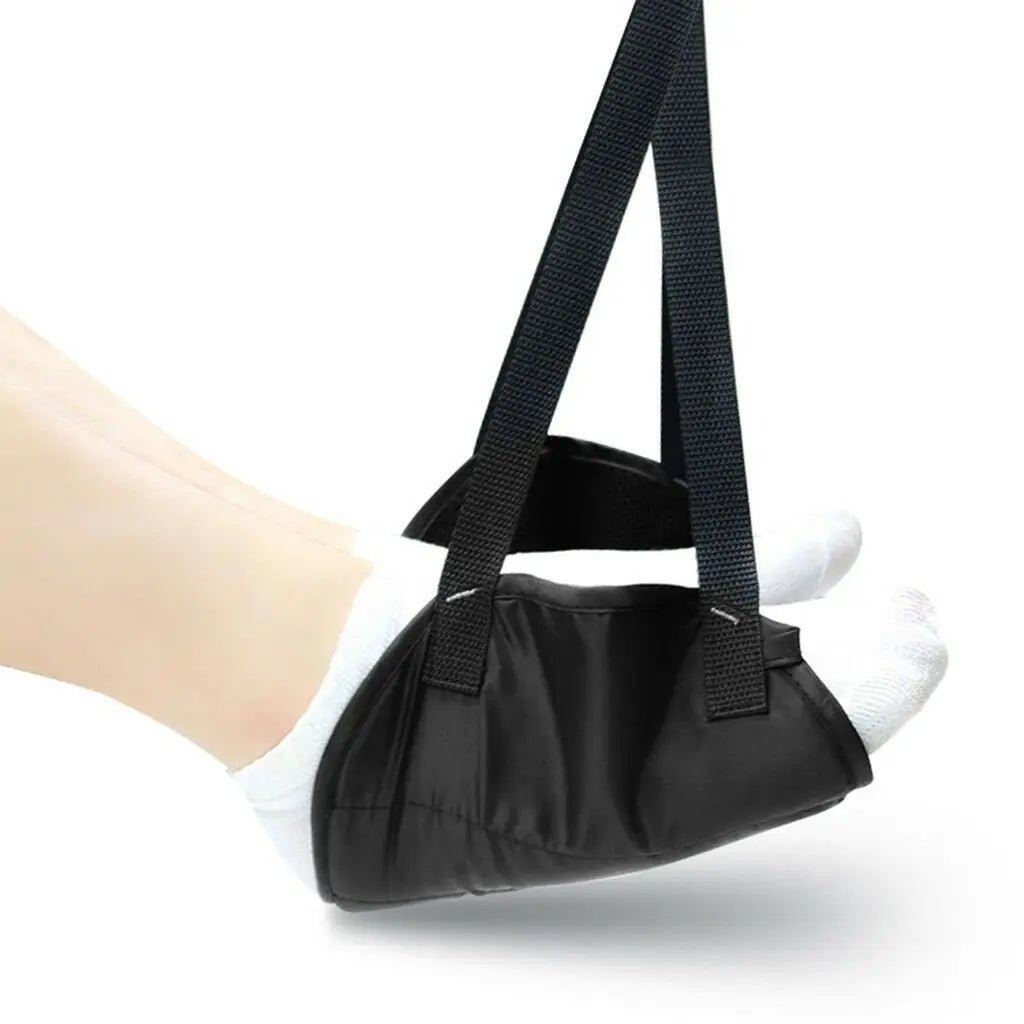 Comfy Hanger Travel Airplane Footrest Hammock Made with Premium Memory Foam Foot Patio Furniture Hanging Chair Swing Camping - Checkouts UK