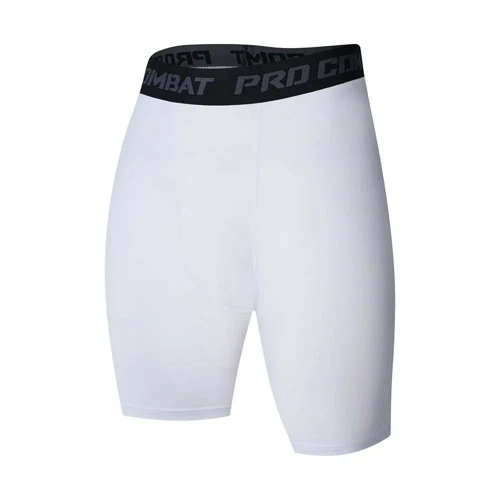 Compression Shorts Men Spandex Sport Shorts Basketball Legging Athletic Workout Running Performance Baselayer Underwear - Checkouts UK