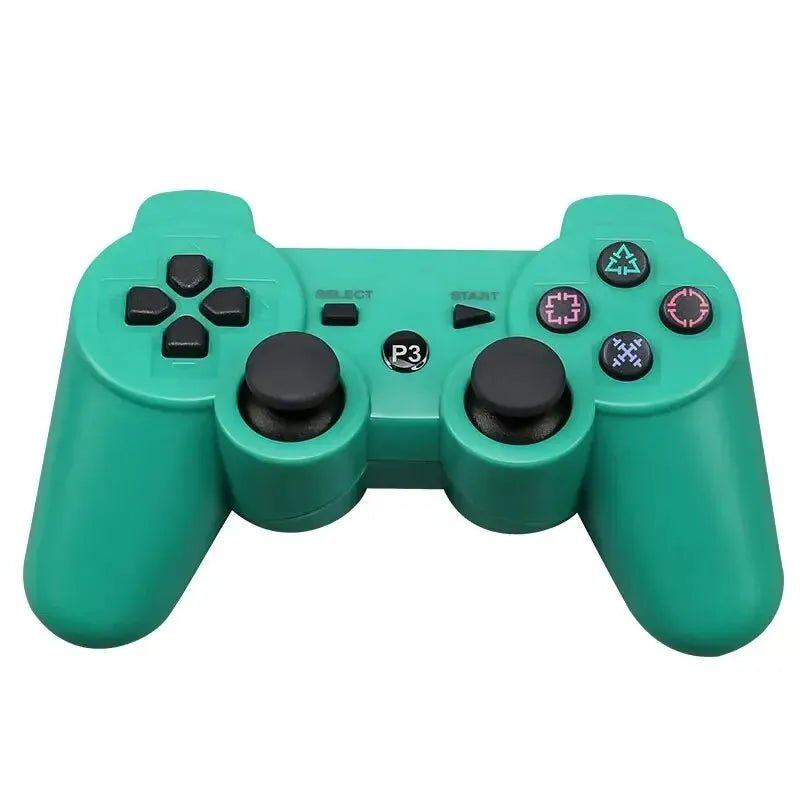 Controller for Sony PS3 Super Slim PC Joystick Gamepad for Play Station 3 Wireless Bluetooth Joy Pad 6 Axis Gyro Dual Vibration - Checkouts UK