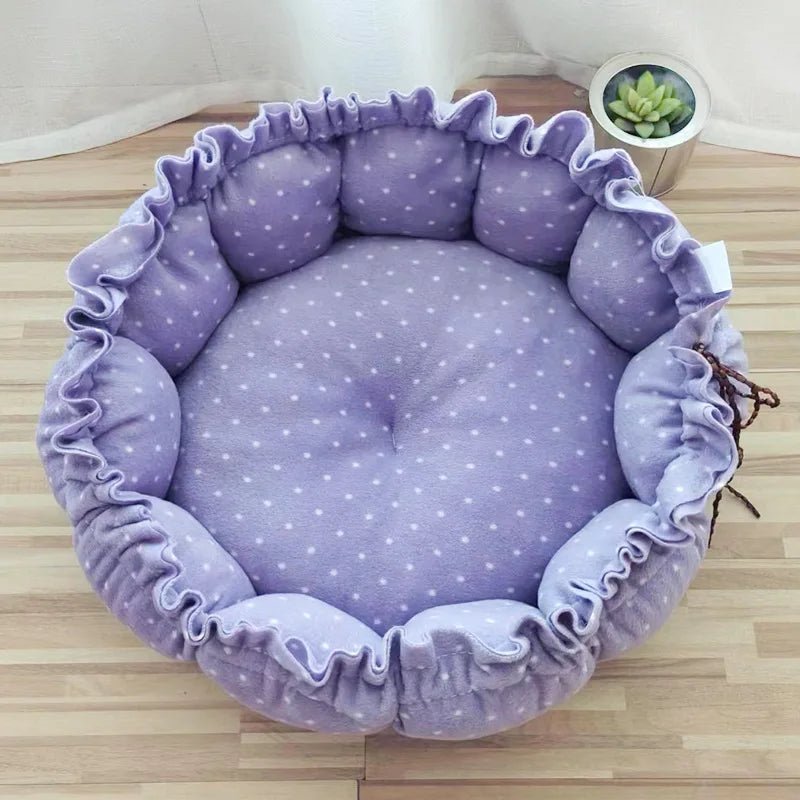 Creative Soft Warm Pet Bed Nest Dual - Use Adjustable Drawstring Pet Nest Bed Pet Cushion For Cats Puppies Pet Supplies - Checkouts UK