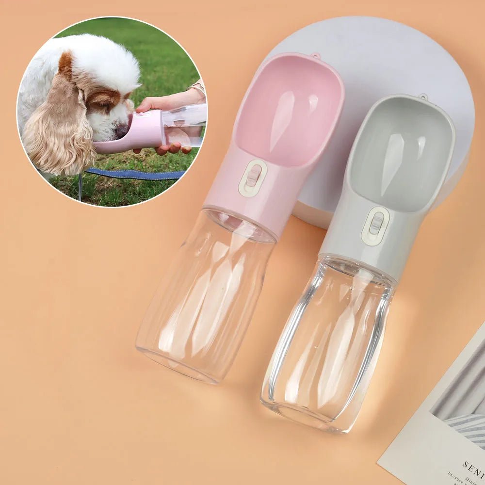 Dog Water Bottle For Pet Dogs Cats Water Feeder Bowls Outdoor Travel Leakproof Puppy Drinking Container Pug Chihuahua Labrador - Checkouts UK