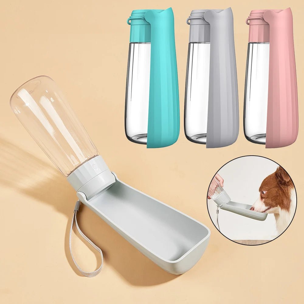 Dog Water Bottle For Pet Dogs Cats Water Feeder Bowls Outdoor Travel Leakproof Puppy Drinking Container Pug Chihuahua Labrador - Checkouts UK