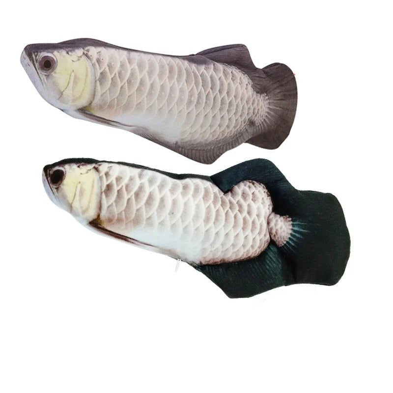 Electric Cat Toy Fish Pet Cat Toys Simulation Fish Swing Kitten Dance Fish Toy Funny Cats Chewing Playing Supplies USB Charging - Furbury