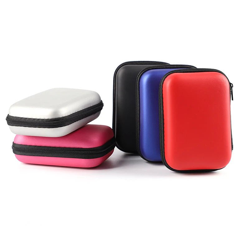 External USB Hard Drive Disk Storage Bag Carry Usb Cable Case Cover For PC Laptop Hard Disk Box - Checkouts UK