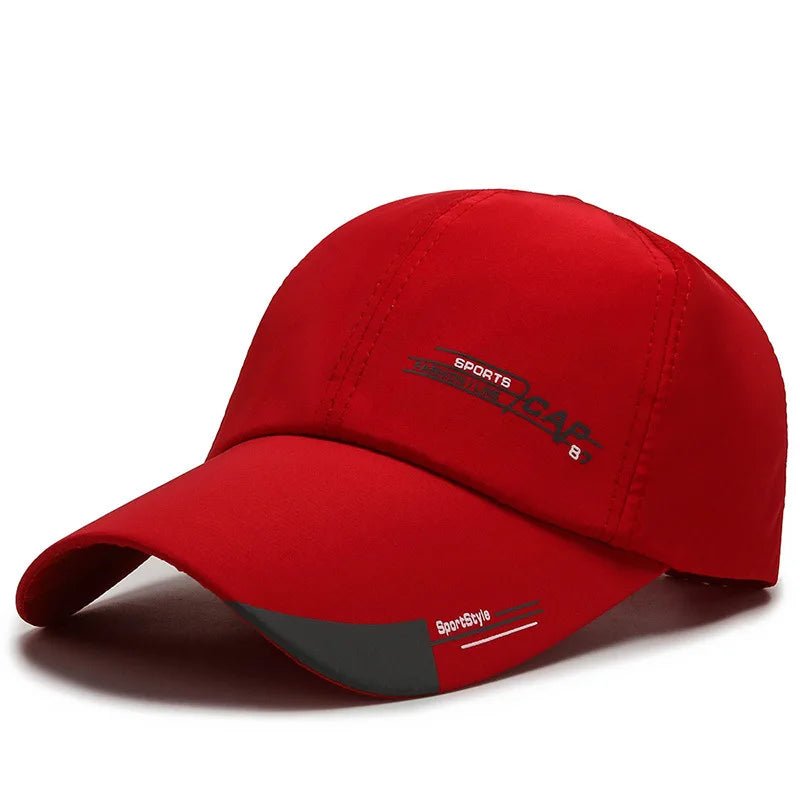 Fashion Adjustable Baseball Cap Sports Caps Solid Sun Hat Casual Snapback Hat Outdoor Nylon Hip Hop Hats for Men Women Unisex - Checkouts UK