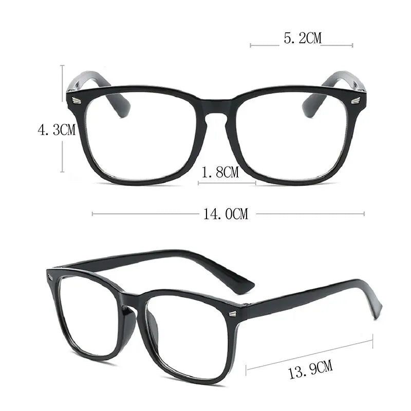 Fashion Anti - Blue Light Reading Glasses Ultra - Light Eye Protection Readers Eyewear Unisex Elegant Comfortable Presbyopia Glasses - Checkouts UK