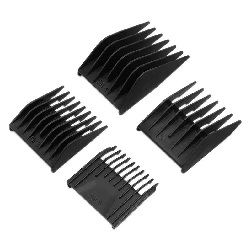 빗 for Moser 1400 Series Shaving Machine Replacement Combs 4pcs/set Hair Trimmer Electric Shaving Limit Comb Set Kit 3/6/9/12mm - Checkouts UK