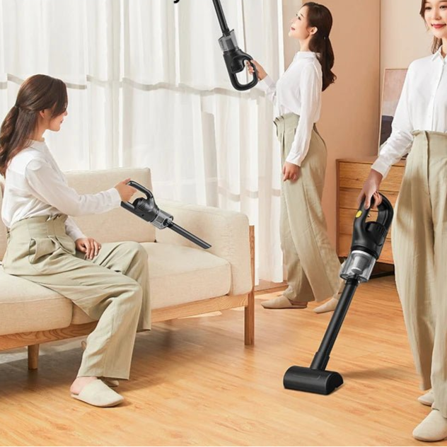 Handheld Vacuum Cleaner Rechargeable Auto Cordless Vacuum Mini Vacuum Cleaner Portable Vacuum Cleaner Home Electrical Appliances - Checkouts UK