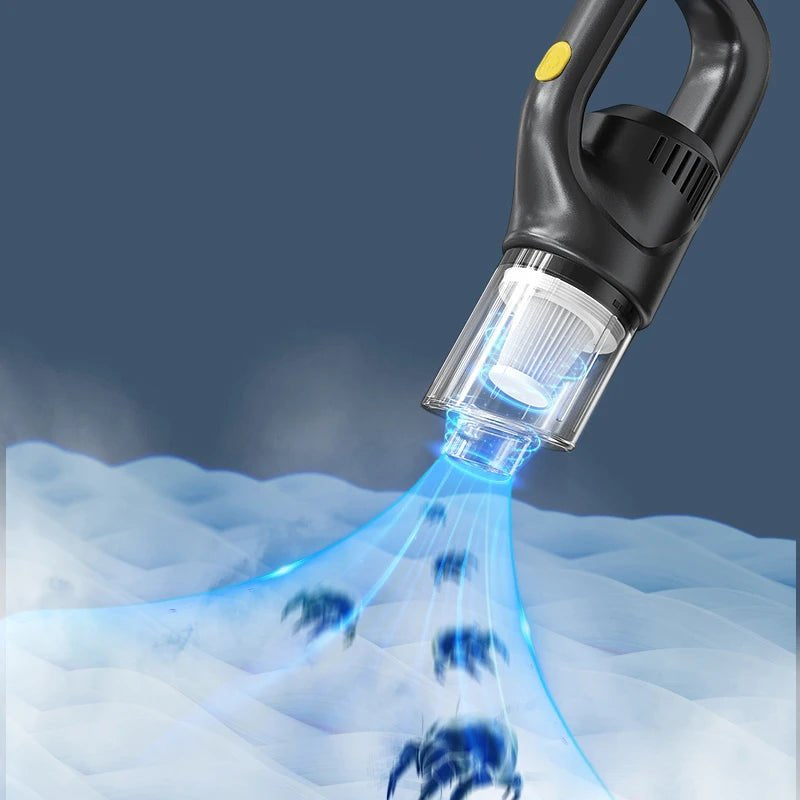 Handheld Vacuum Cleaner Rechargeable Auto Cordless Vacuum Mini Vacuum Cleaner Portable Vacuum Cleaner Home Electrical Appliances - Checkouts UK